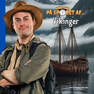 Kristian på sporet af vikinger – Kristian Gintberg, lydbogens omslag