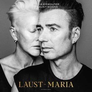 Laust og Maria – Maria Erwolter og Laust Sonne, lydbogens omslag