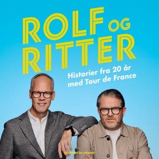 Rolf og Ritter – Rolf Sørensen og Dennis Ritter, lydbogens omslag