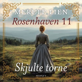 Skjulte torne – Merete Lien, lydbogens omslag