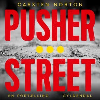 Pusher Street – Carsten Norton, lydbogens omslag