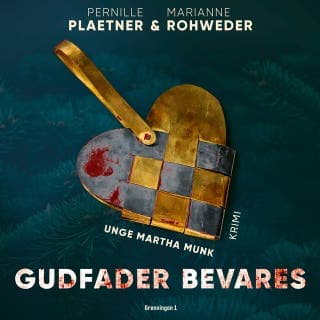 Gudfader bevares – Marianne Rohweder og Pernille Plaetner, lydbogens omslag