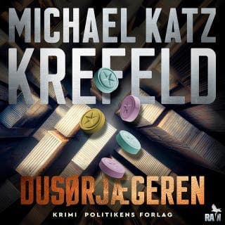 Dusørjægeren – Michael Katz Krefeld, lydbogens omslag