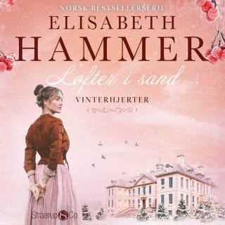 Vinterhjerter – Elisabeth Hammer, lydbogens omslag