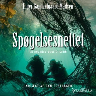 Spøgelsesnettet – Inger Gammelgaard Madsen, lydbogens omslag
