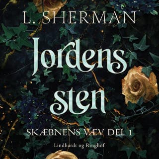 Jordens sten – L. Sherman, lydbogens omslag