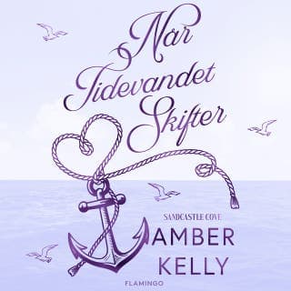 Når tidevandet skifter – Amber Kelly, lydbogens omslag