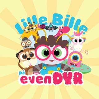 Lille Bille på evendyr – Lille Bille, lydbogens omslag