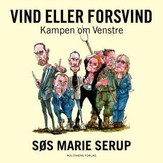 Vind eller forsvind – Søs Marie Serup, lydbogens omslag