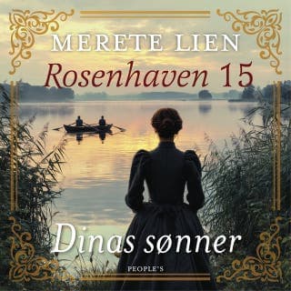Dinas sønner – Merete Lien, lydbogens omslag