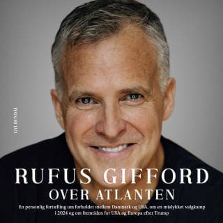 Over Atlanten – Rufus Gifford, lydbogens omslag