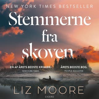 Stemmerne fra skoven – Liz Moore, lydbogens omslag