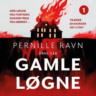 Gamle løgne – Pernille Ravn, lydbogens omslag