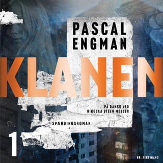 Klanen – Pascal Engman, lydbogens omslag