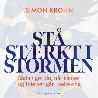 Stå stærkt i stormen – Simon Krohn, lydbogens omslag
