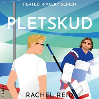 Pletskud – Rachel Reid, lydbogens omslag