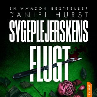 Sygeplejerskens flugt – Daniel Hurst, lydbogens omslag