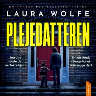 Plejedatteren – Laura Wolfe, lydbogens omslag