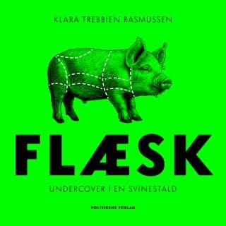 Flæsk – Klara Trebbien Rasmussen, lydbogens omslag