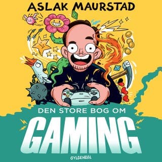 Den store bog om gaming – Aslak Maurstad, lydbogens omslag