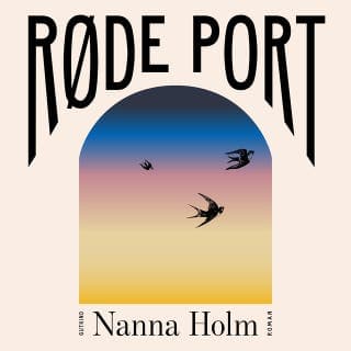 Røde Port – Nanna Holm, lydbogens omslag