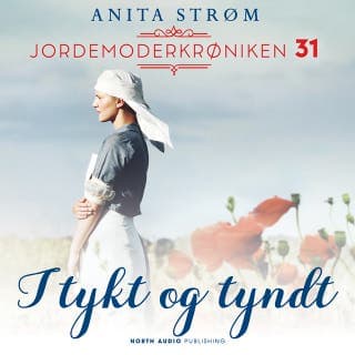 I tykt og tyndt – Anita Strøm, lydbogens omslag