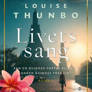 Livets sang – Louise Thunbo, lydbogens omslag