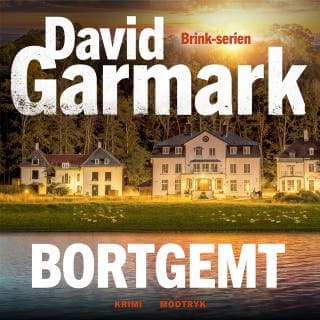 Bortgemt – David Garmark, lydbogens omslag