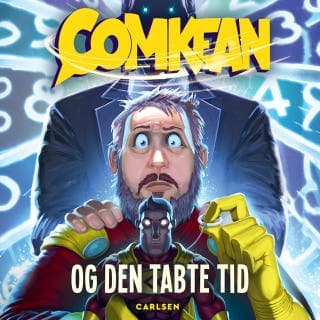 ComKean og den tabte tid – Andreas Nederland, lydbogens omslag