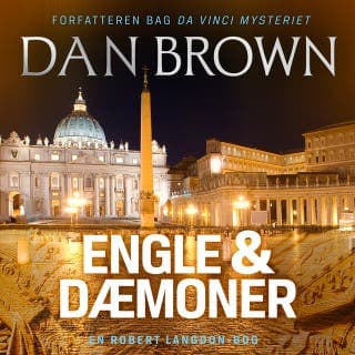 Engle & dæmoner – Dan Brown, lydbogens omslag