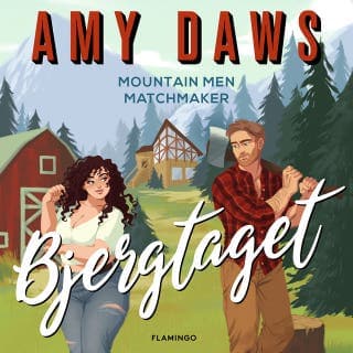 Bjergtaget – Amy Daws, lydbogens omslag