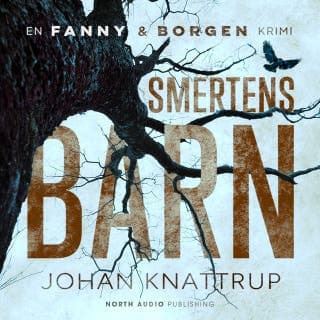 Smertens barn – Johan Knattrup, lydbogens omslag