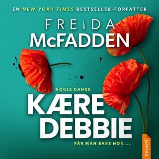 Kære Debbie – Freida McFadden, lydbogens omslag
