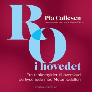 Ro i hovedet – Pia Callesen, lydbogens omslag