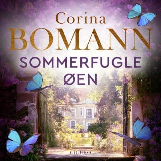 Sommerfugleøen – Corina Bomann, lydbogens omslag