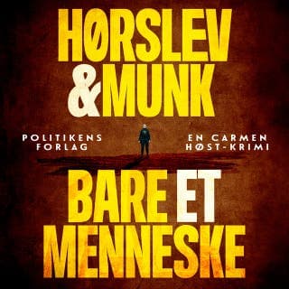 Bare et menneske – Lone Hørslev og Kaspar Munk, lydbogens omslag