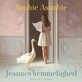 Jeannes hemmelighed – Sophie Astrabie, lydbogens omslag