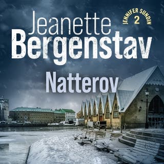 Natterov – Jeanette Bergenstav, lydbogens omslag
