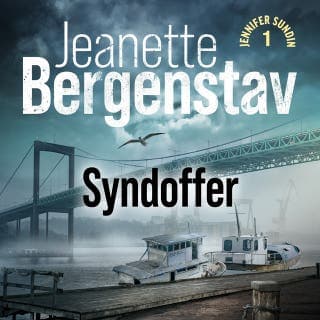 Syndoffer – Jeanette Bergenstav, lydbogens omslag