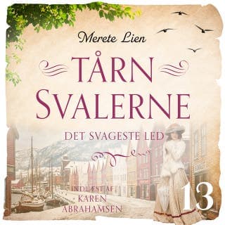 Det svageste led – Merete Lien, lydbogens omslag