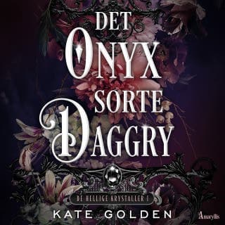 Det onyxsorte daggry – Kate Golden, lydbogens omslag