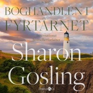 Boghandlen i fyrtårnet – Sharon Gosling, lydbogens omslag