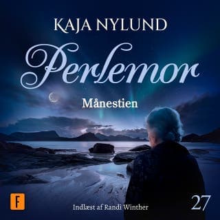 Månestien – Kaja Nylund, lydbogens omslag
