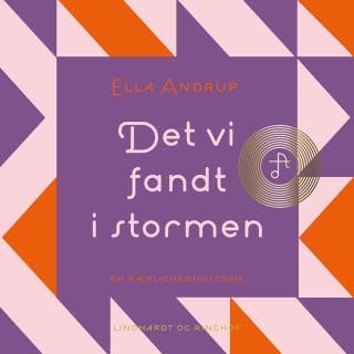 Det vi fandt i stormen – Ella Andrup, lydbogens omslag