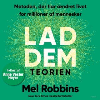 Lad dem-teorien – Mel Robbins, lydbogens omslag