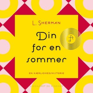 Din for en sommer – L. Sherman, lydbogens omslag