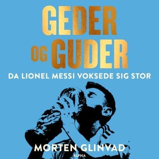 Geder og guder – Morten Glinvad, lydbogens omslag