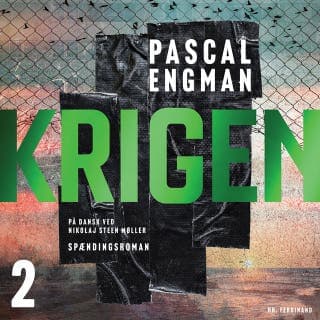 Krigen – Pascal Engman, lydbogens omslag