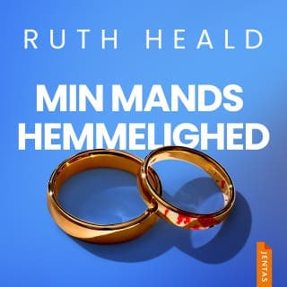 Min mands hemmelighed – Ruth Heald, lydbogens omslag