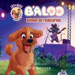Baloo - Balladen om rockstjernen – Sofie Boysen, lydbogens omslag